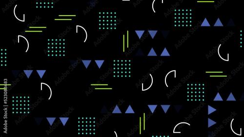 Bright Geometric Backgrounds