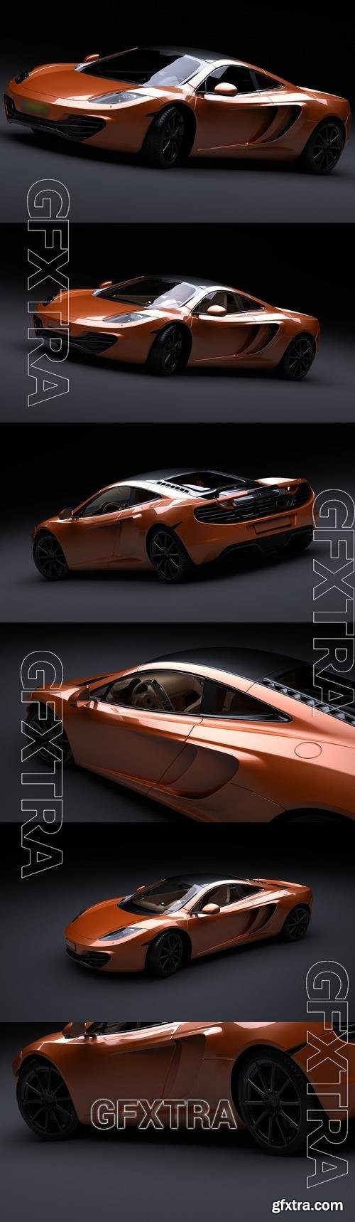 MCLaren 3D Car 3Ds Max Model