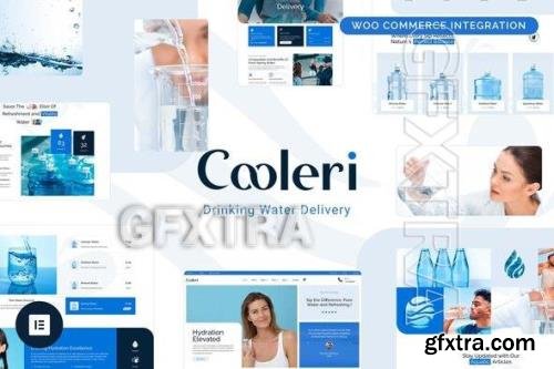 Cooleri - Drinking Water Delivery Elementor Pro Template Kit 51907940