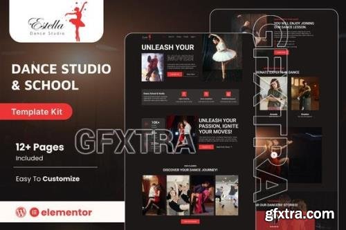 Estella - Dance School & Studio Elementor Template Kit 51583454