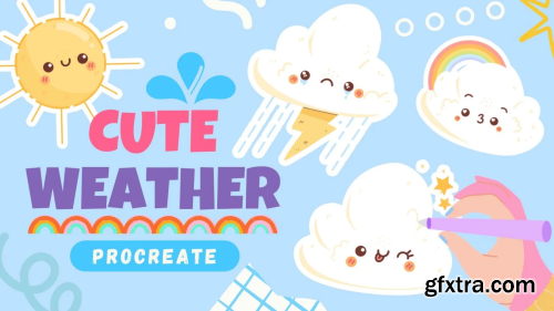 Cloudy with a Chance of Cuteness: Drawing Kawaii Weather Characters in Procreate