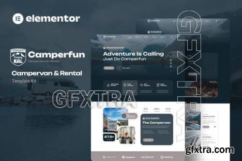 Camperfun - Campervan & Rental Elementor Template Kit 51579793