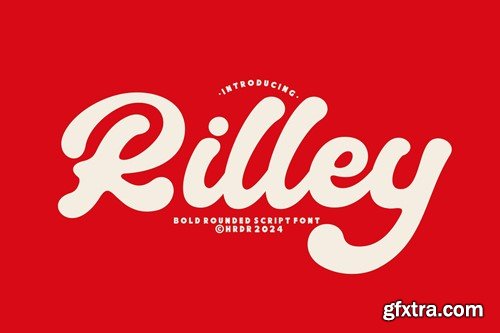 Rilley - Rounded Bold Font E8YSLGZ