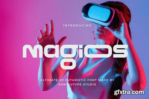 Magios Ultimate Futuristic Font FALDSA4