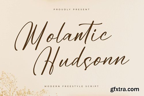 Molantic Hudsonn Modern Freestyle Script ZBLH7PH
