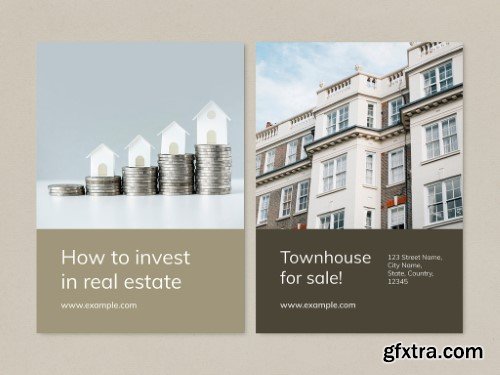 Business Real Estate Advertising Layout