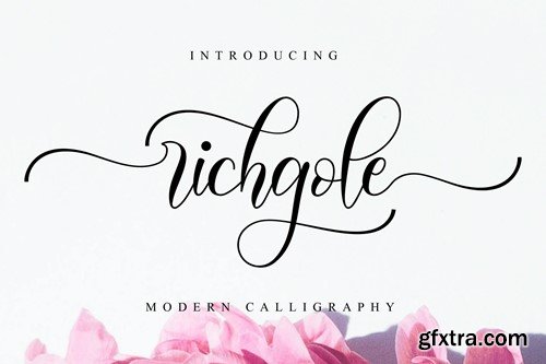 Richgole - Wedding Font BA4SLNR