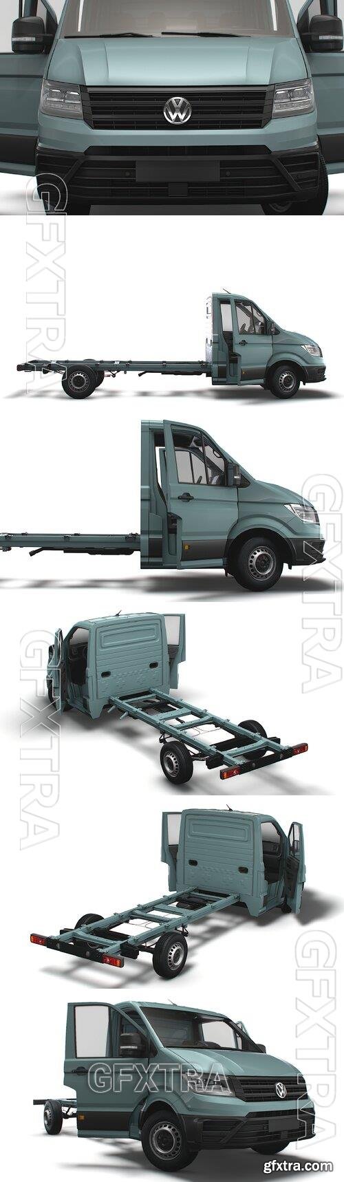 VW Crafter Chassis SingleCab L2 HQInterior 2023 Model