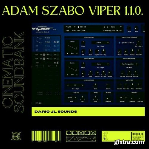 TechTrek Adam Szabo Viper v1.1.0 Cinematic Soundbank