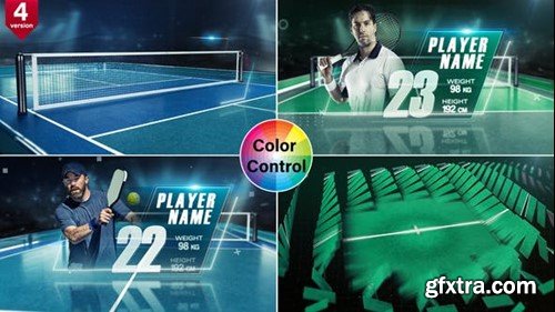 Videohive Tennis & Pickleball Players 52047587