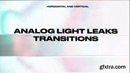 Videohive Analog Light Leaks Transitions 52079350