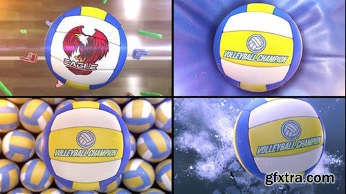 Videohive Volleyball Bumper (4 bumpers) 51945738