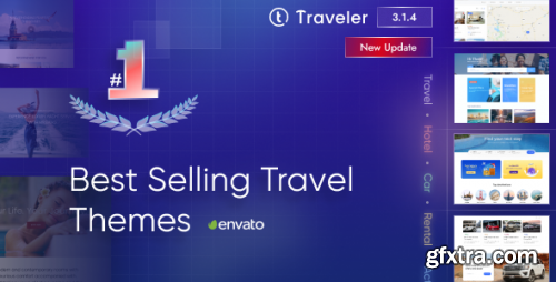 Themeforest - Traveler - Travel Booking WordPress Theme 10822683 v3.1.4 - Nulled