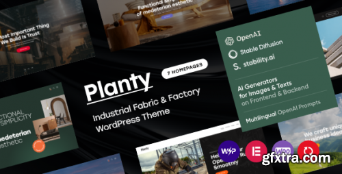 Themeforest - Planty - Fabric & Factory Theme 38355217 v1.17 - Nulled
