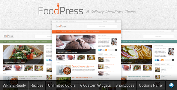 FoodPress - A Recipe & Food Blog WordPress Theme - ThemeForest