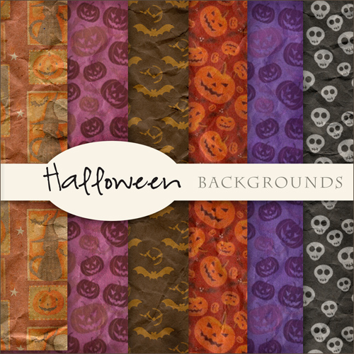 Textures - Halloween Backgrounds #1