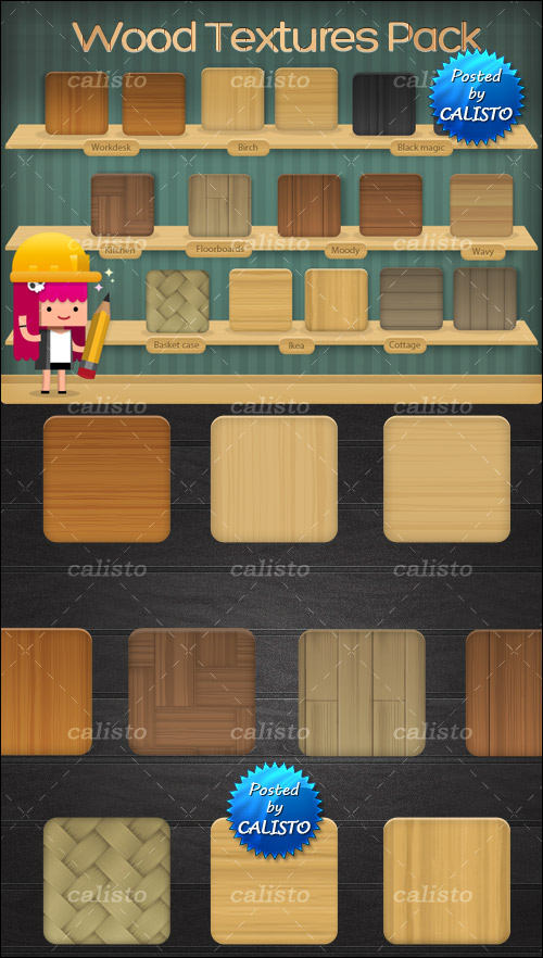 Wood Textures pack