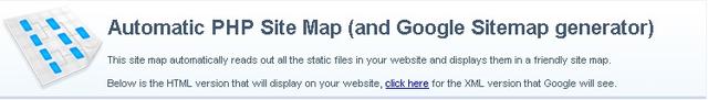 CodeCanyon - PHP Site Map (and Google Sitemap)