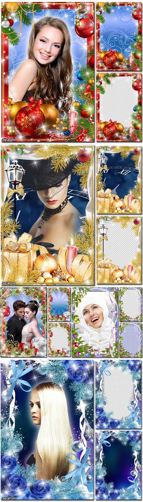 PSD And PNG Frames For Photo - Christmas And New Year 2012 Celebrates part 1 by eragon