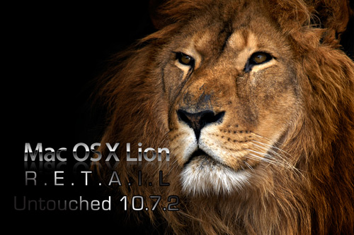 Mac OS X Lion 10.7.2 Retail Untouched Genuine