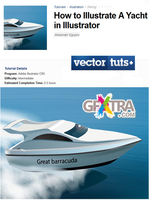 Vector Tuts+ How to Illustrate A Yacht in Illustrator