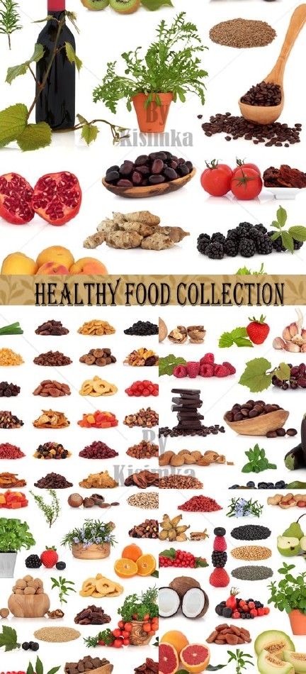 Stock Photo: Healthy Food Collection