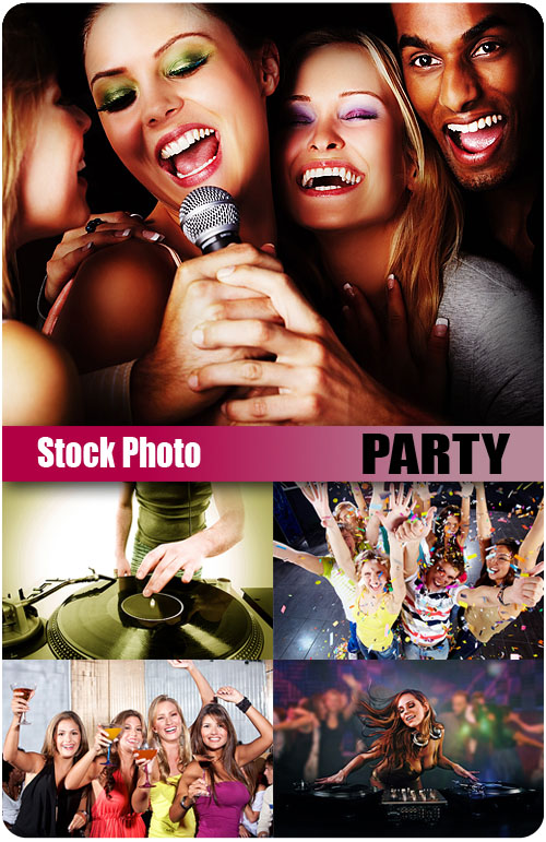 UHQ Stock Photo - Party
