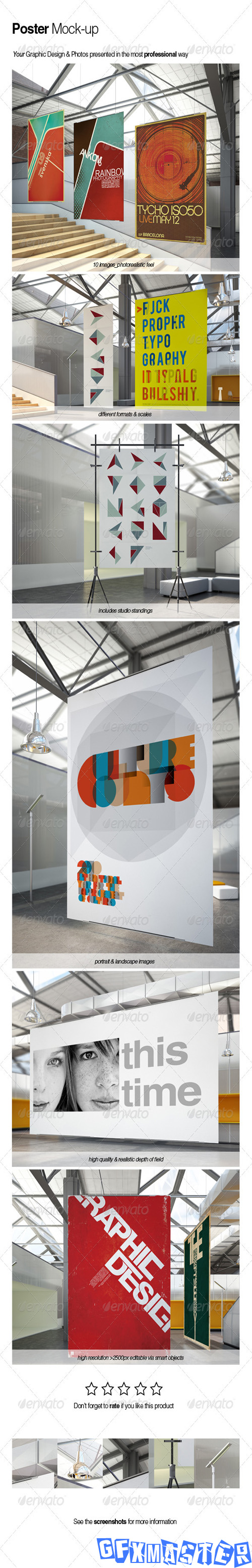GraphicRiver - Poster Mock-up