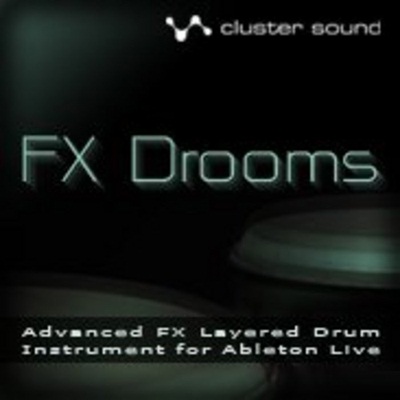 Cluster Sound FX Drooms Ableton LiVE