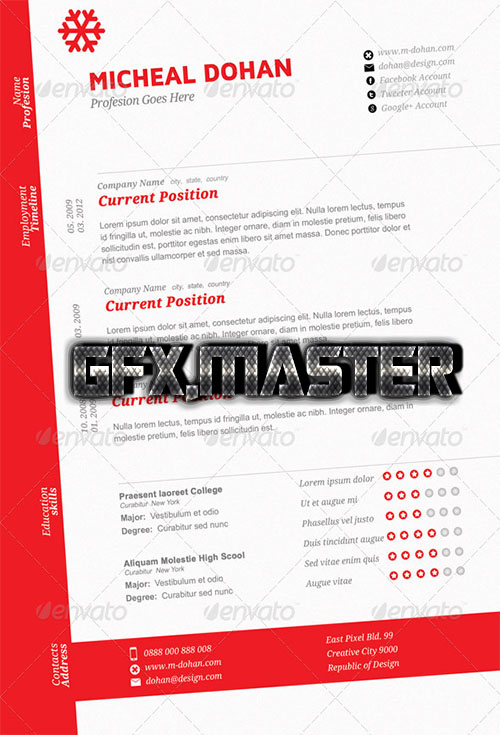 GraphicRiver - RED CV App