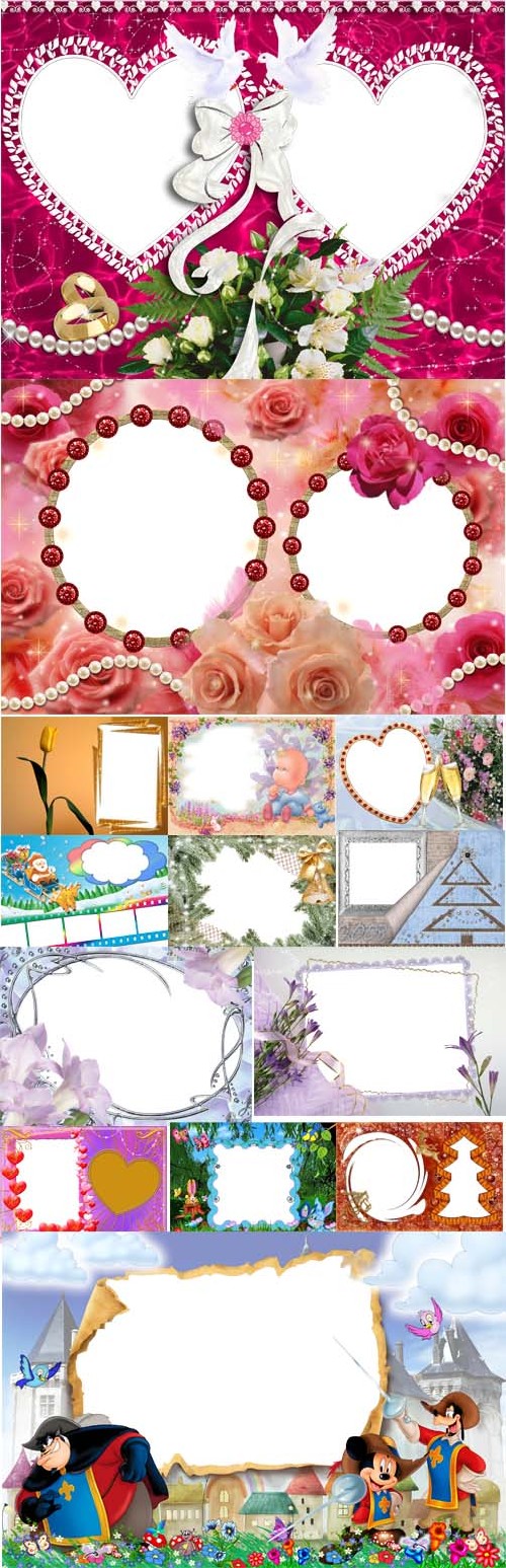 Collection of Spring Photo frames pack 23