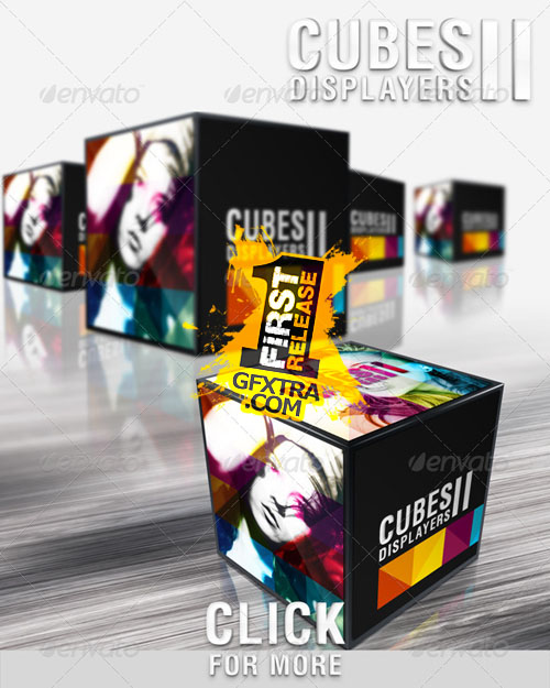 GraphicRiver: Cubes Displayers II
