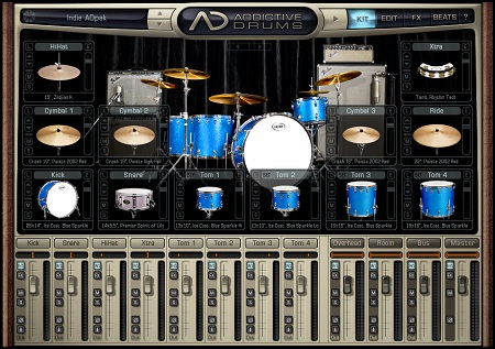 XLN Audio Addictive Drums ADpak Indie Addon