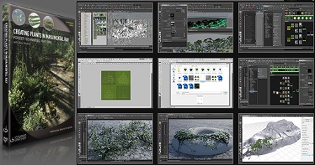 CREATING PLANTS IN MAYA AND MENTAL RAY BOOKWARE ISO-LZ0