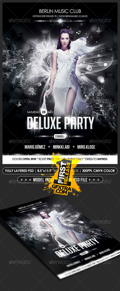 GraphicRiver - Deluxe Party Poster/Flyer