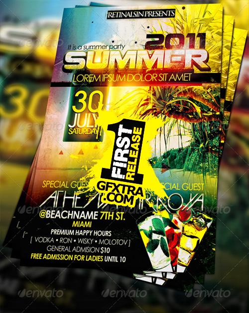 GraphicRiver: Summer Party Flyer