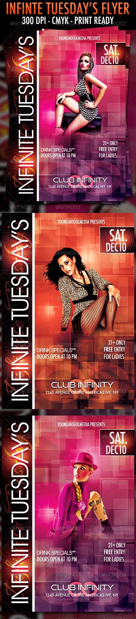 GraphicRiver Infinite Tuesday s Flyer Template