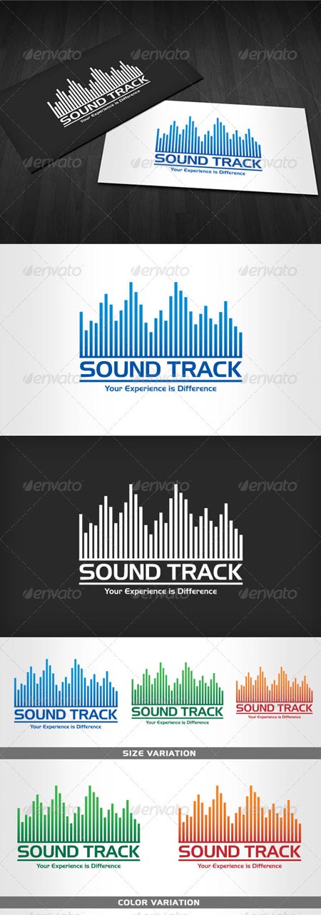 GraphicRiver Sound Track - Logo for Business