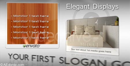Videohive Elegant displays After Effects Project
