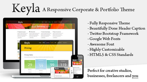 ThemeForest - Keyla - Responsive Business Theme