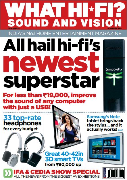 What Hi-Fi? Sound and Vision India - October 2012