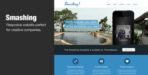 ThemeForest - Smashing - Responsive HTML5 Template