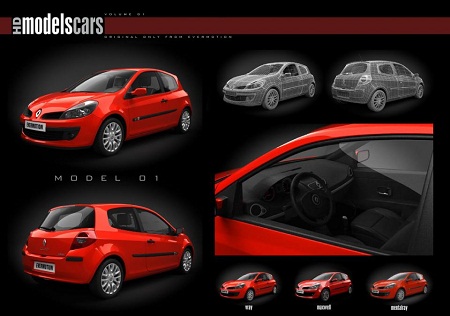 Evermotion HDModels Cars vol.1