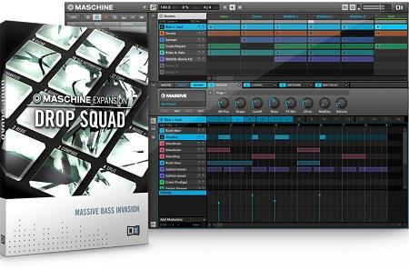 Native Instruments Maschine Expansion Drop Squad ISO