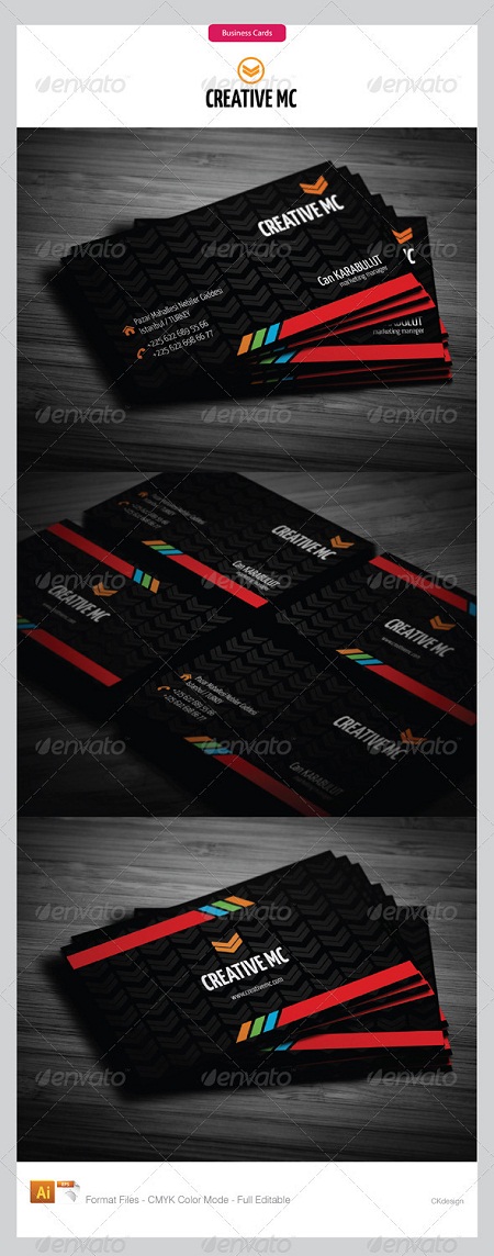 GraphicRiver - corporate business cards 158