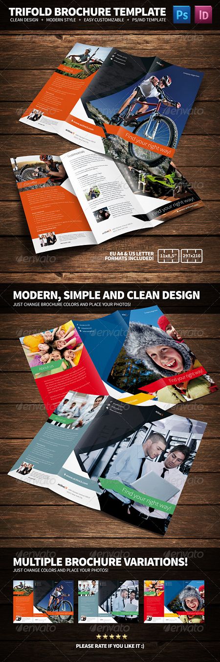 GraphicRiver - Activities Multipurpose Trifold Brochure
