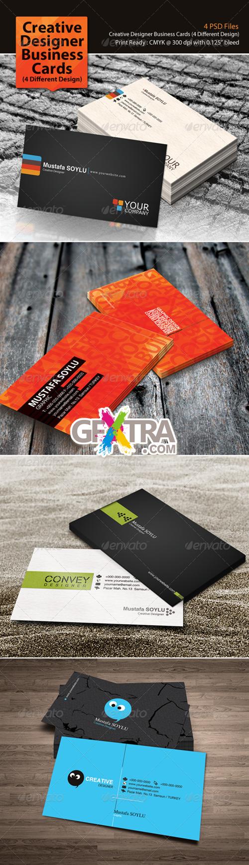GraphicRiver - Creative Designer Business Cards Pack