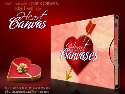 Digital Juice - Canvases Heart
