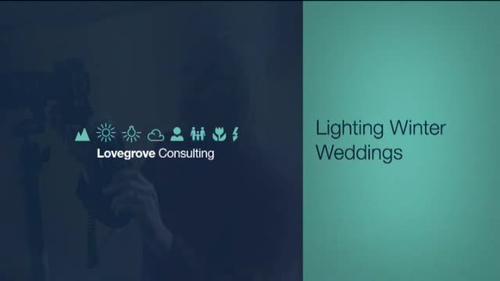 Damien Lovegrove - Lighting Winter Weddings [1 DVDRip (AVI)]