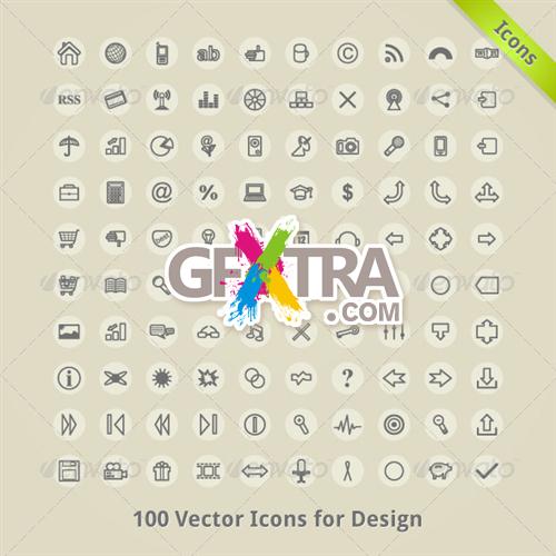 GraphicRiver - Vector Icons for Design